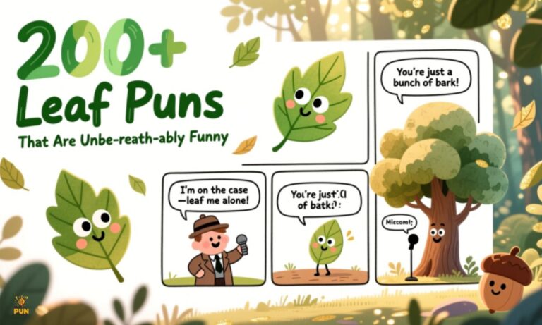 200+ Leaf Puns That Are Unbe-leaf-ably Funny