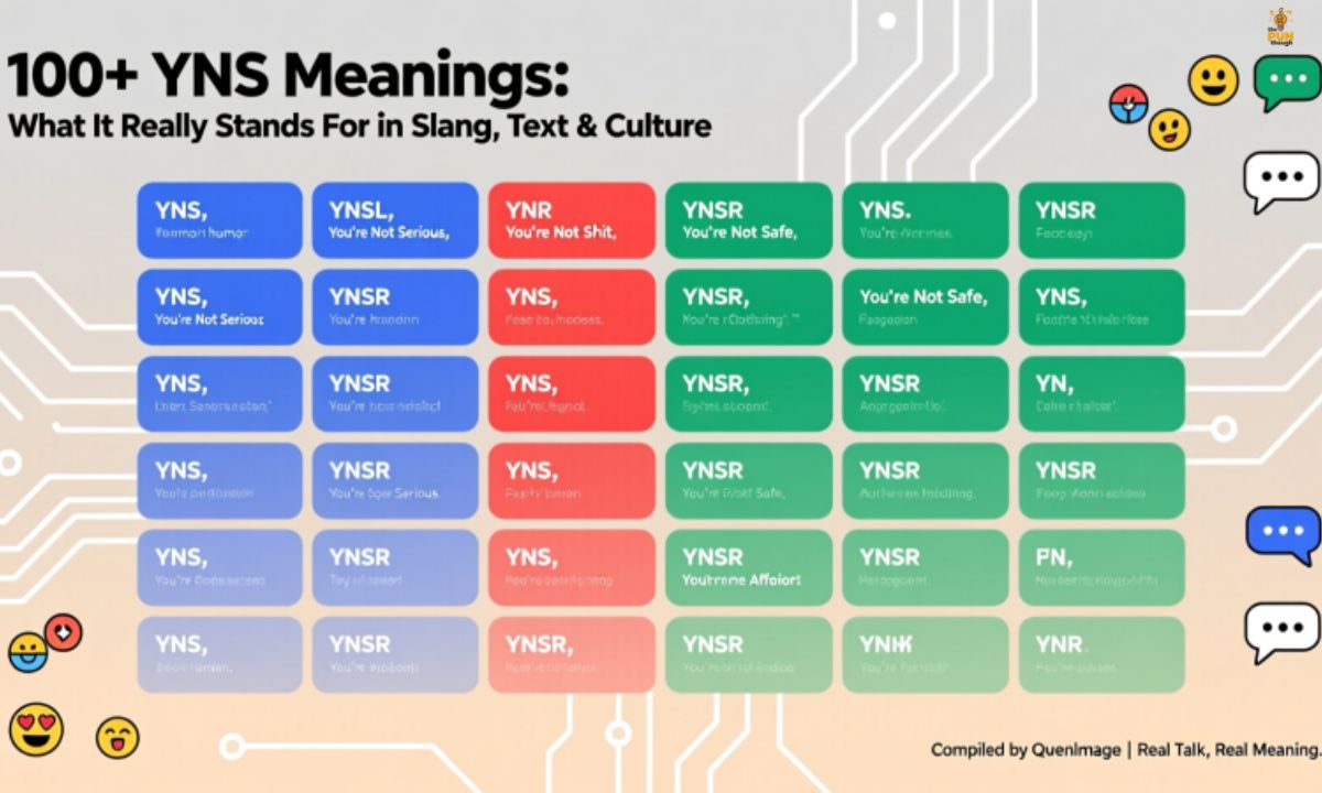 100+ YNS Meanings with Short Definitions; What It Really Stands For in Slang, Text, and Culture