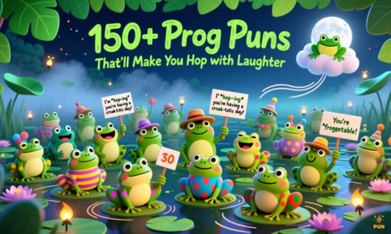 150+ Frog Puns That'll Make You Hop with Laughter 🐸