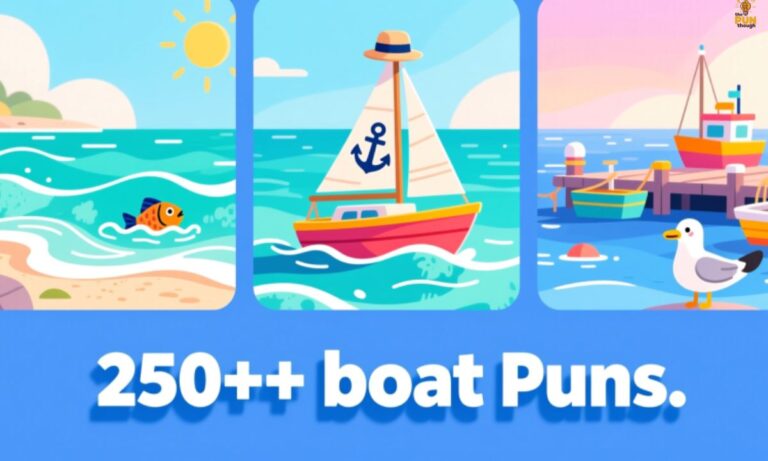 250+ Boat Puns Short One Liner Captions For Instagram