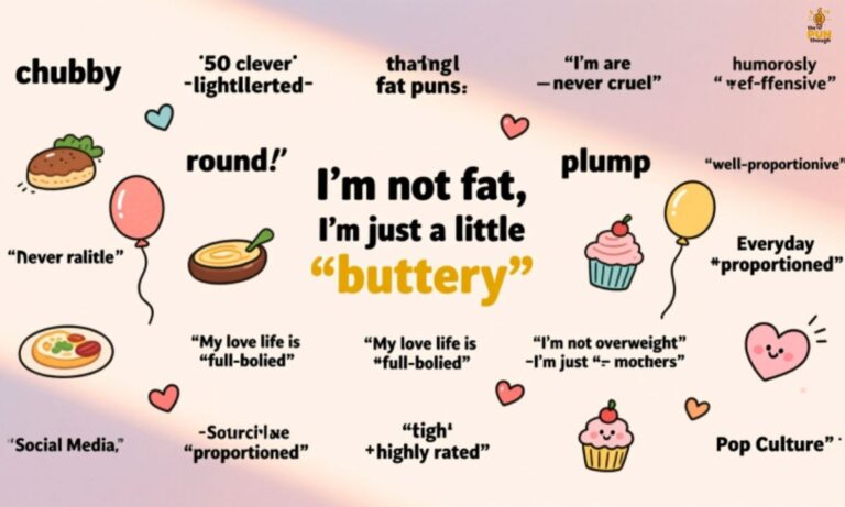 250 Original Fat Puns That Are Funny, Not Cruel