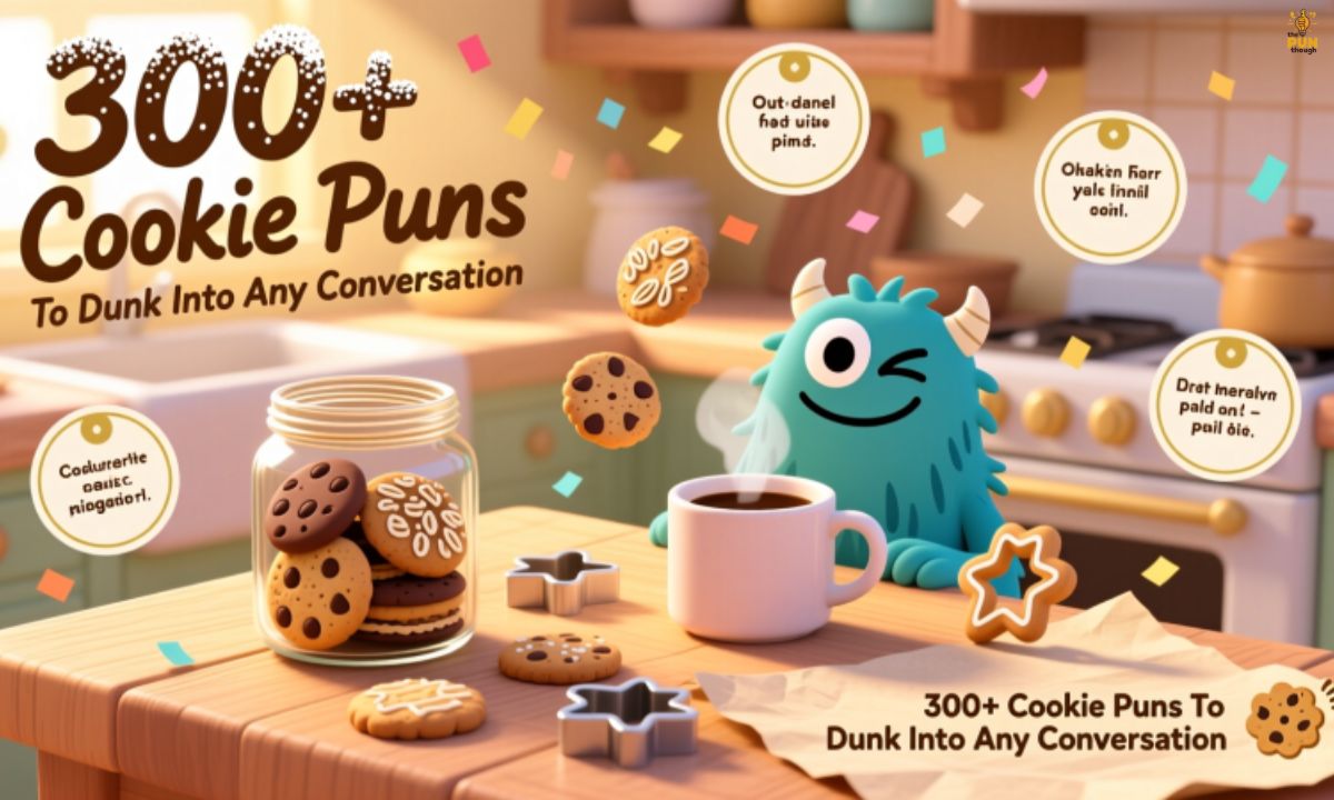 300+ Cookie Puns To Dunk Into Any Conversation