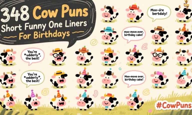 348 Cow Puns Short Funny One Liners For Birthdays