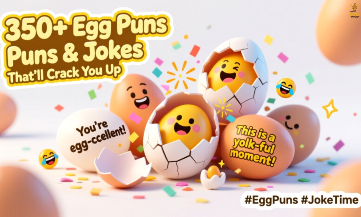 350+ Egg Puns & Jokes That'll Crack You Up Instagram Captions, Kids Jokes & More 🥚😂