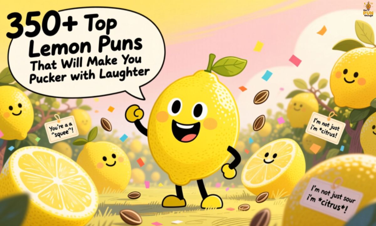 350+ Top Lemon Puns That Will Make You Pucker with Laughter