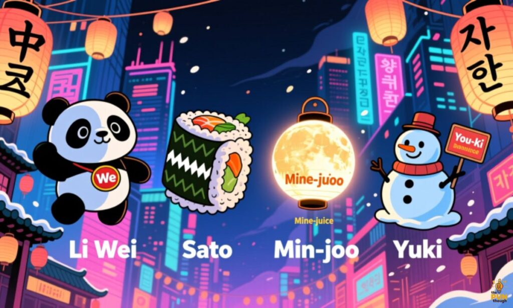 Asian Name Puns with Unexpected Translations