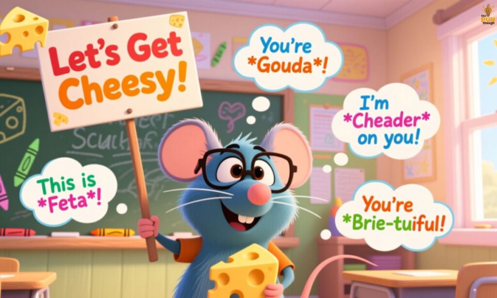 Cheese Puns for Kids, School, and Family Fun