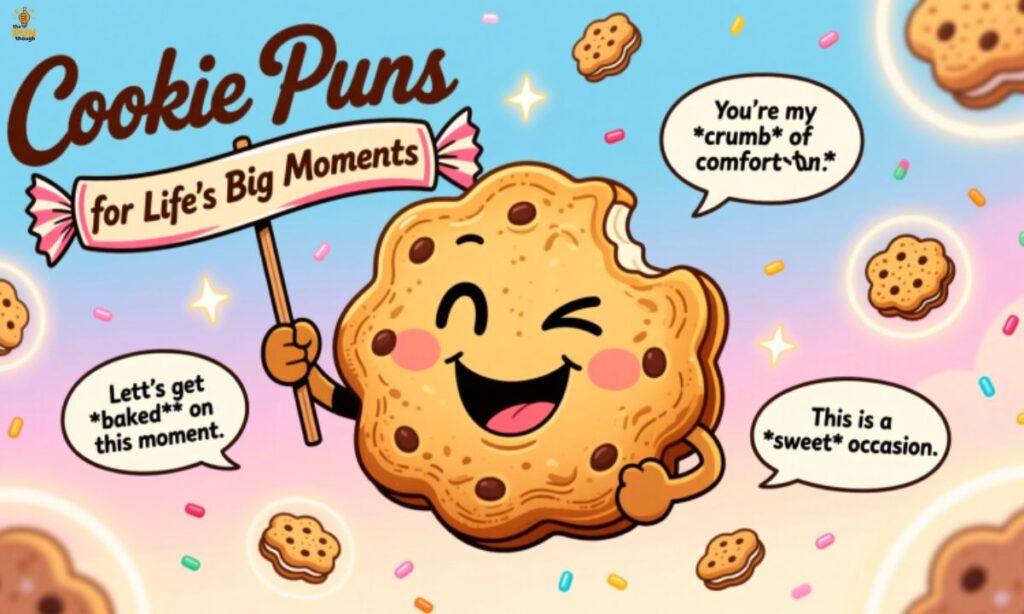 Cookie Puns for Life's Big Moments