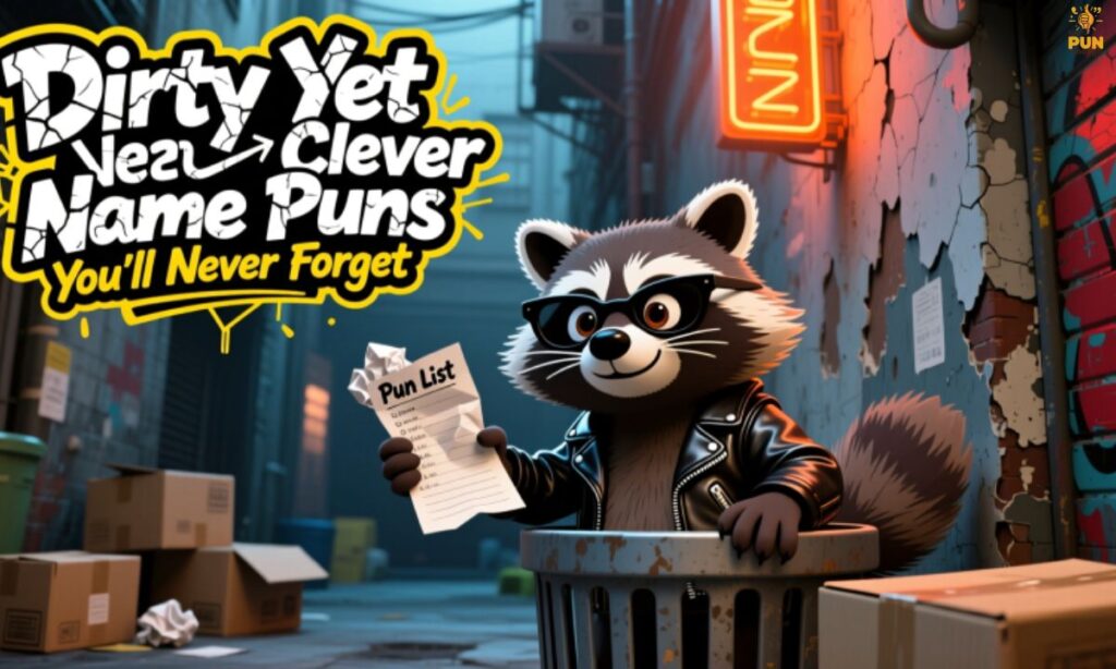 Dirty Yet Clever Name Puns You'll Never Forget