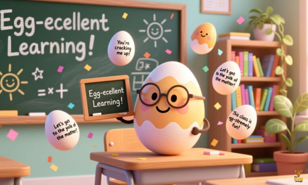 Educational Egg Puns for Classroom