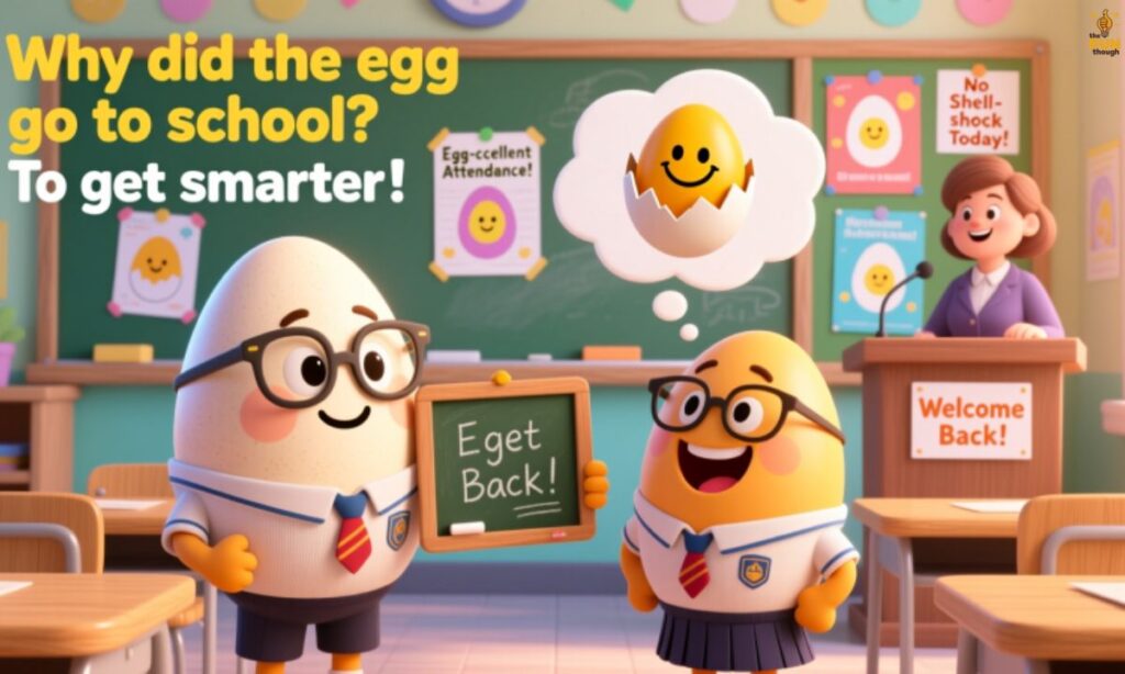 Egg Puns for Children: School Egg Jokes & Classroom Egg Humor