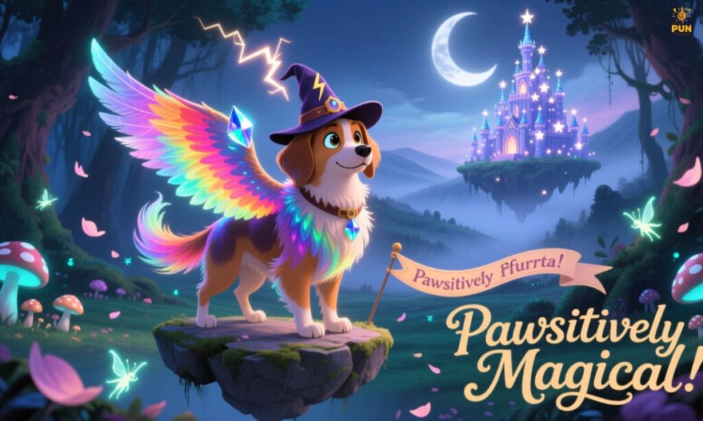 Fantasy & Fairytale Dog Puns for Magical Mutts