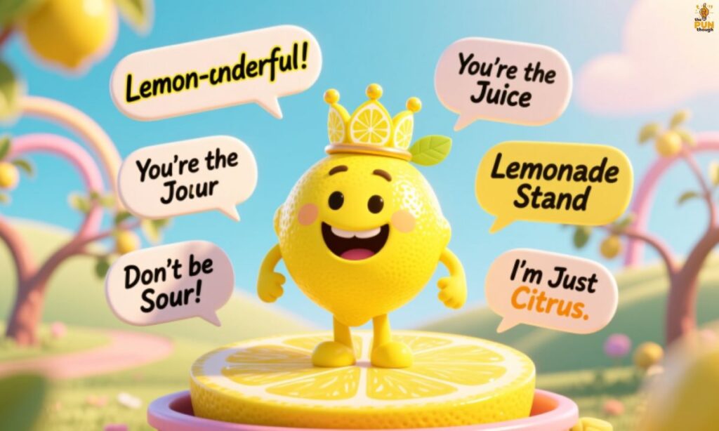 Funny Lemon Pun Names