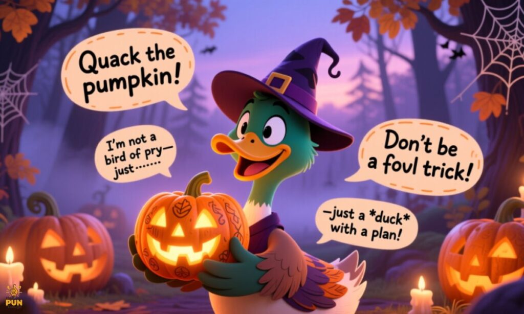 Halloween Duck Puns Fresh Spooky Duck Jokes 🎃
