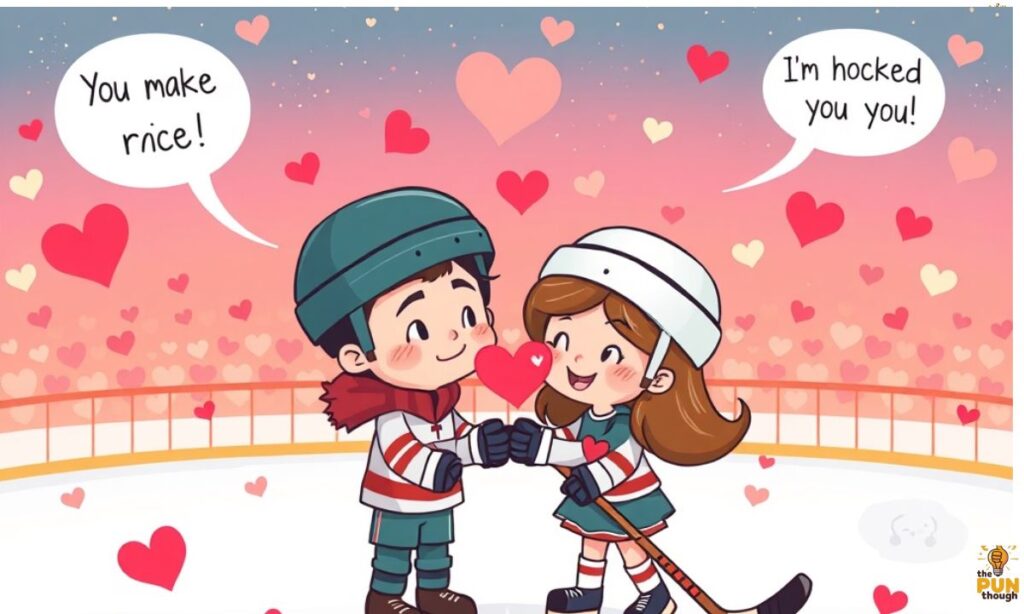 Hockey Love Puns to Melt Your Heart