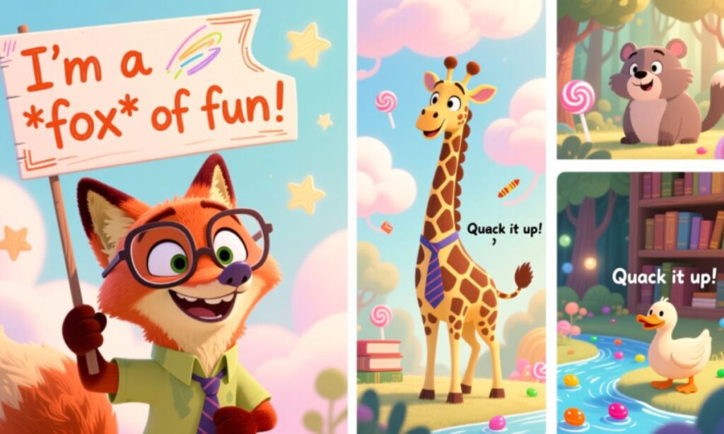 Kids Book Puns One Liners