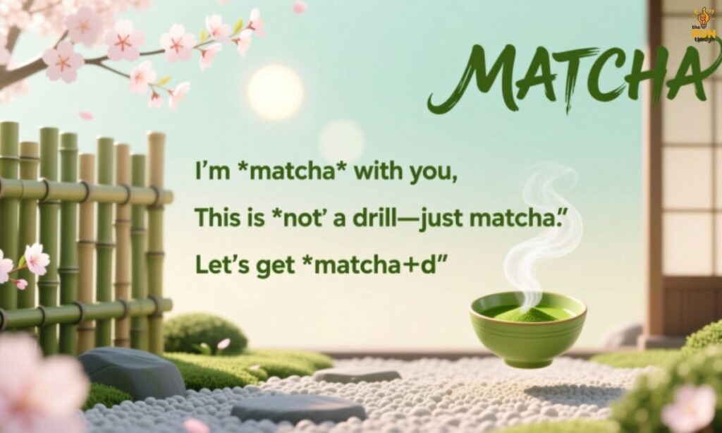Matcha Puns for Instagram Captions