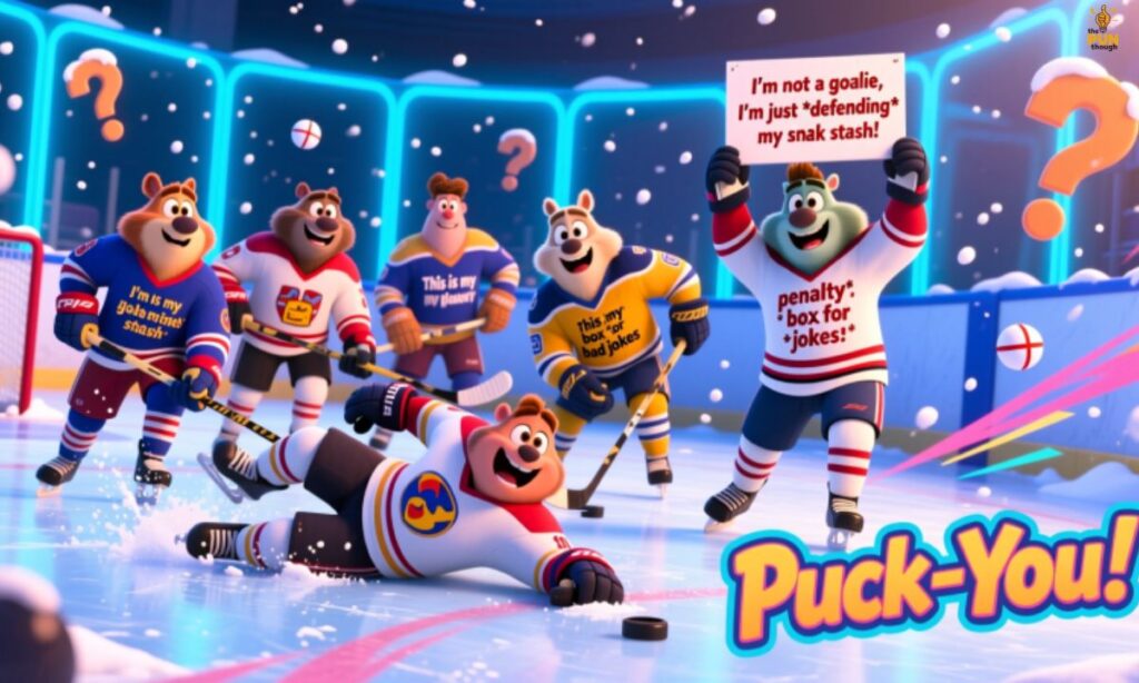 Quick and Clever Hockey Puns One-Liners