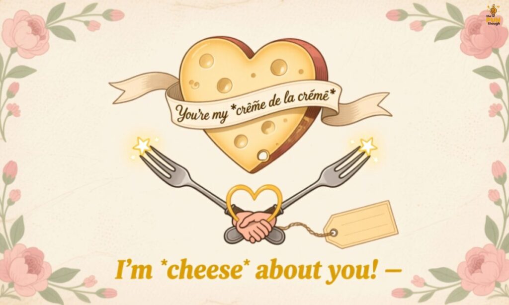 Romantic Cheese Puns That'll Melt Their Heart