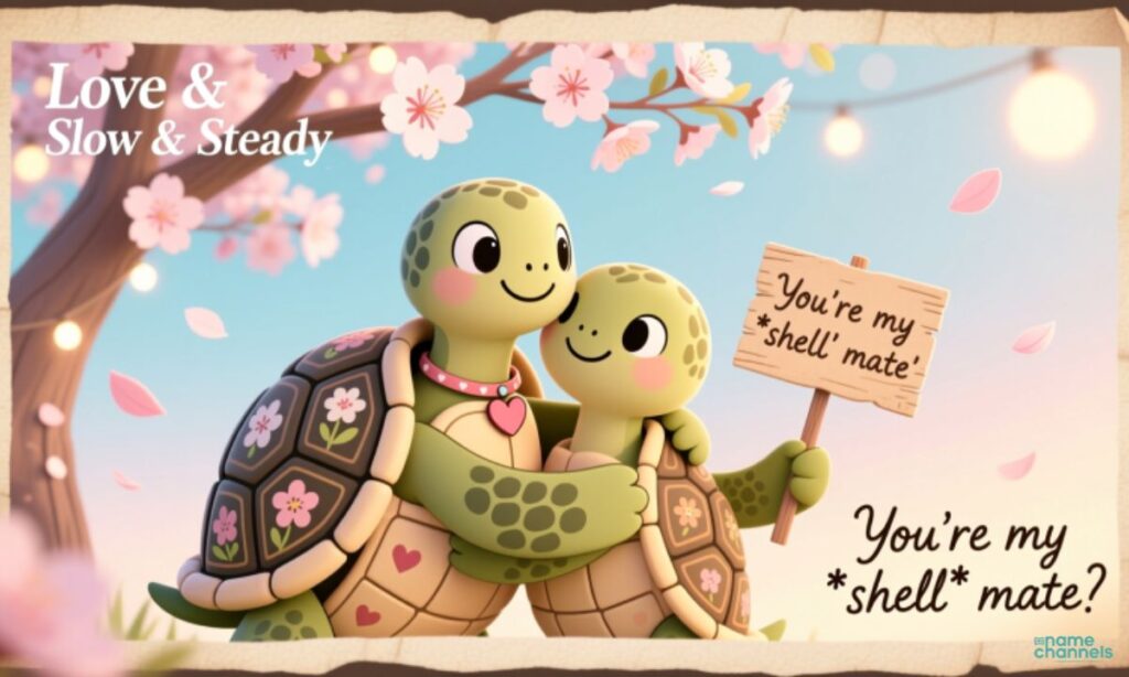 Romantic Turtle Puns for Couples