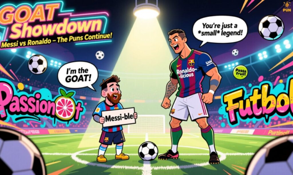 Soccer Puns About Messi and Ronaldo