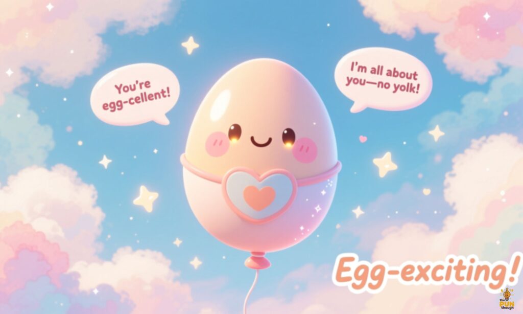 Sweet & Cute Egg Puns