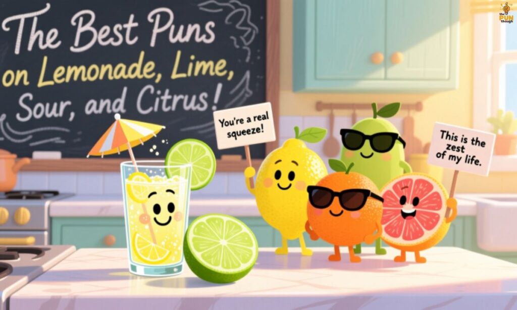 The Best Puns on Lemonade, Lime, Sour, and Citrus