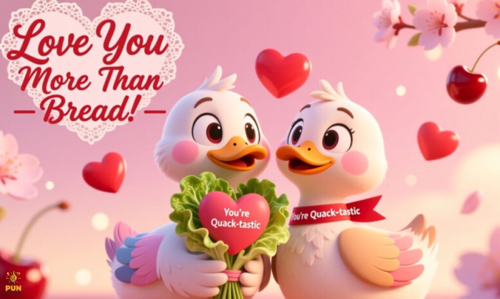 Valentine's Day Duck Puns