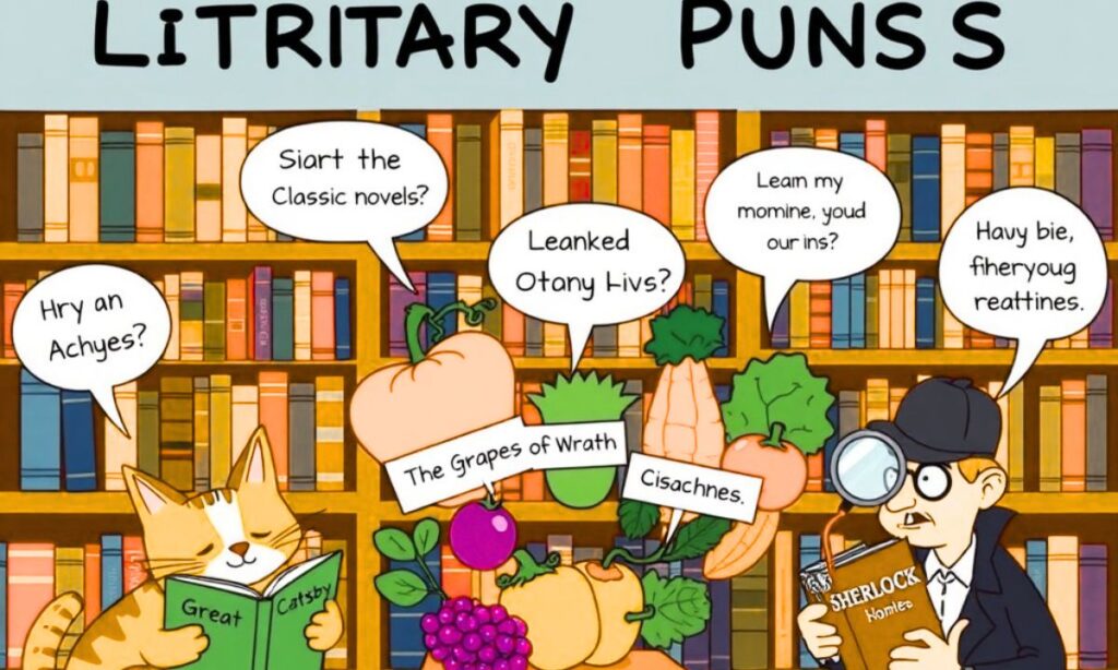 ✍️ Literary Puns