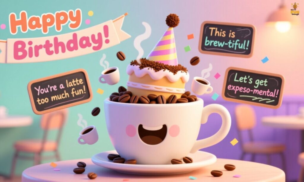 🎂 Coffee Puns for Birthdays ☕
