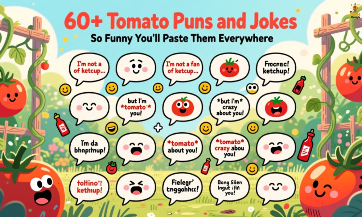 60+ Tomato Puns and Jokes So Funny You’ll Paste Them Everywhere