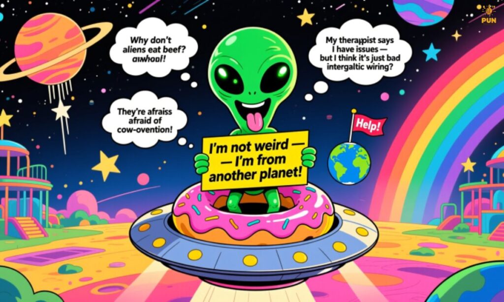 Short Funny Alien Jokes for Quick Laughs