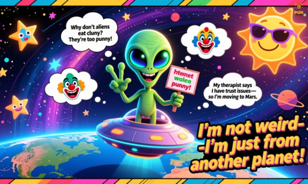 Silly Funny Alien Jokes for Parties and Gatherings