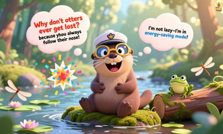Best and Funniest Otter Jokes for Kids and Adults