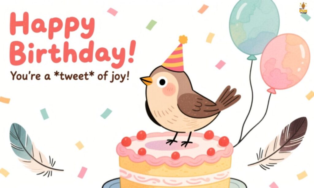 Bird Puns for Birthday Cards and Greetings