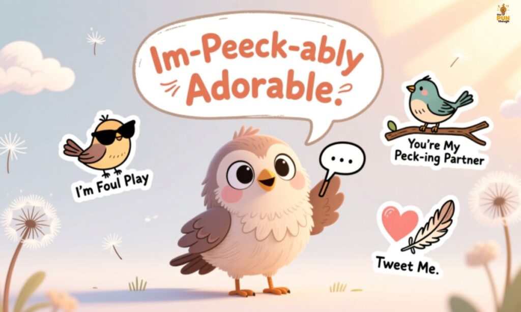 Cute Bird Puns That Are Im-Peck-ably Adorable