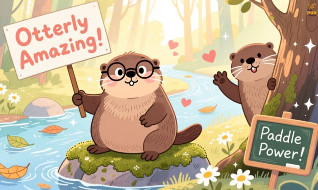 Cute Otter Puns for Kids, Classrooms, and Family Fun