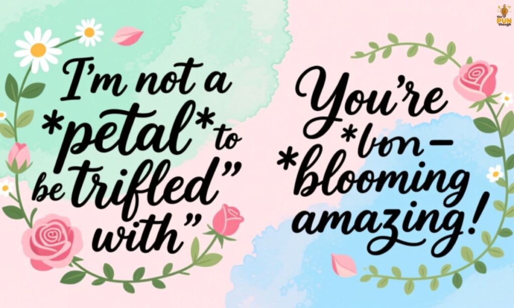 Flower Puns for Instagram Captions and Social Media Posts