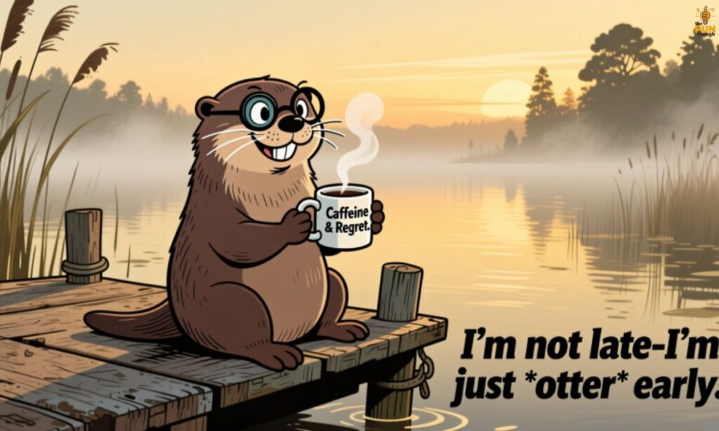 Funny Otter Jokes for Adults with Smart Wordplay