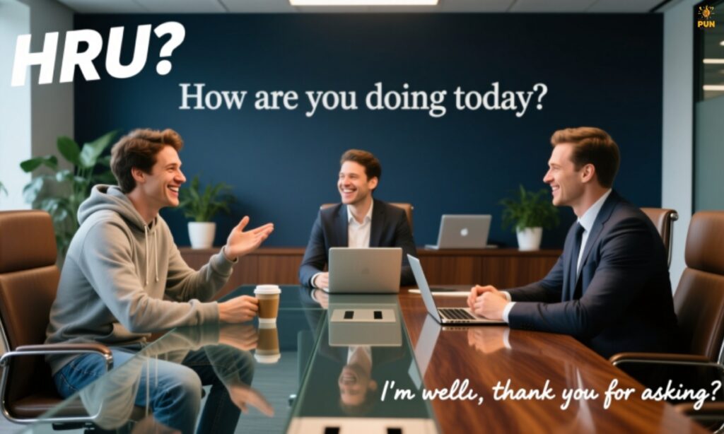 HRU Meaning in Casual vs Formal Conversations