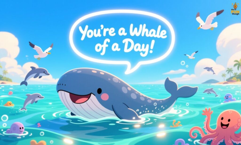 Ocean-Loving Whale Puns to Brighten Any Kind of Day