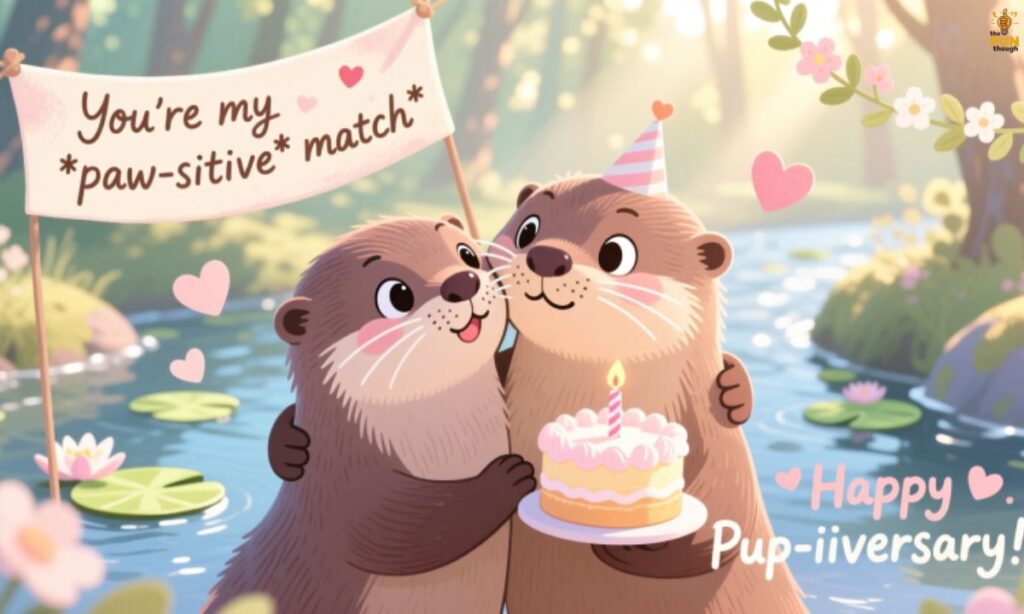 Romantic and Sweet Otter Puns for Love and Birthdays