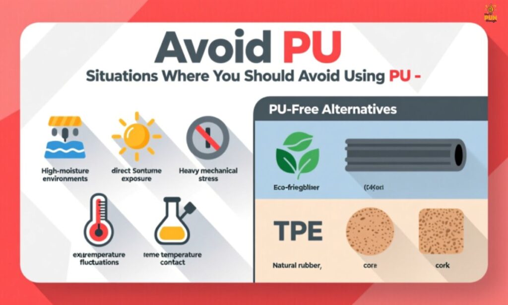 Situations Where You Should Avoid Using PU