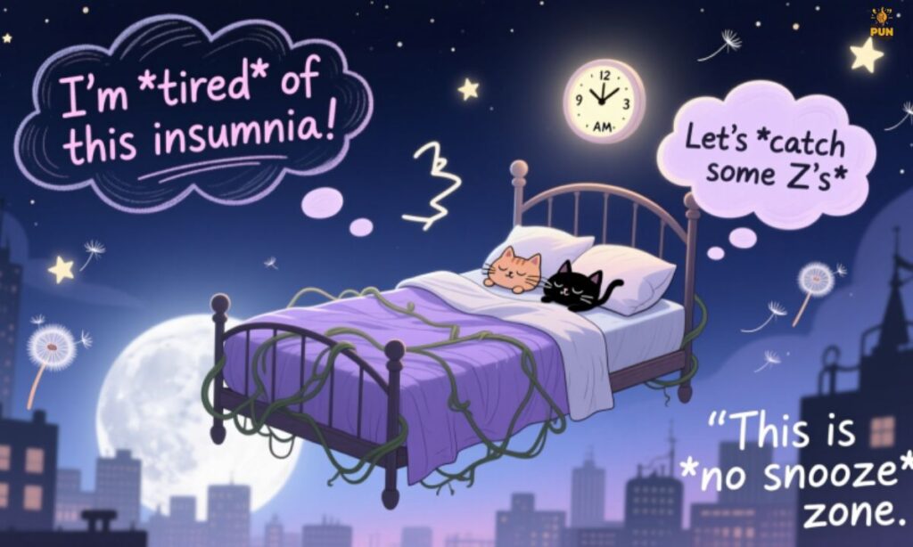 Sleep Puns for Nights When Your Brain Won't Switch Off