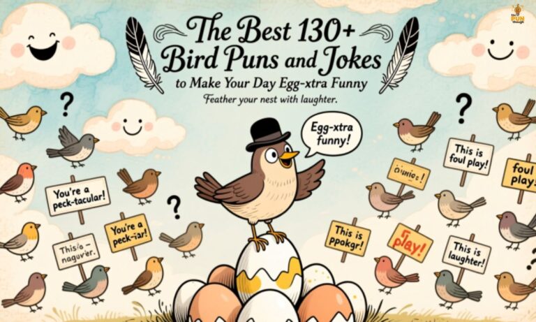 The Best 130+ Bird Puns and Jokes to Make Your Day Egg-stra Funny
