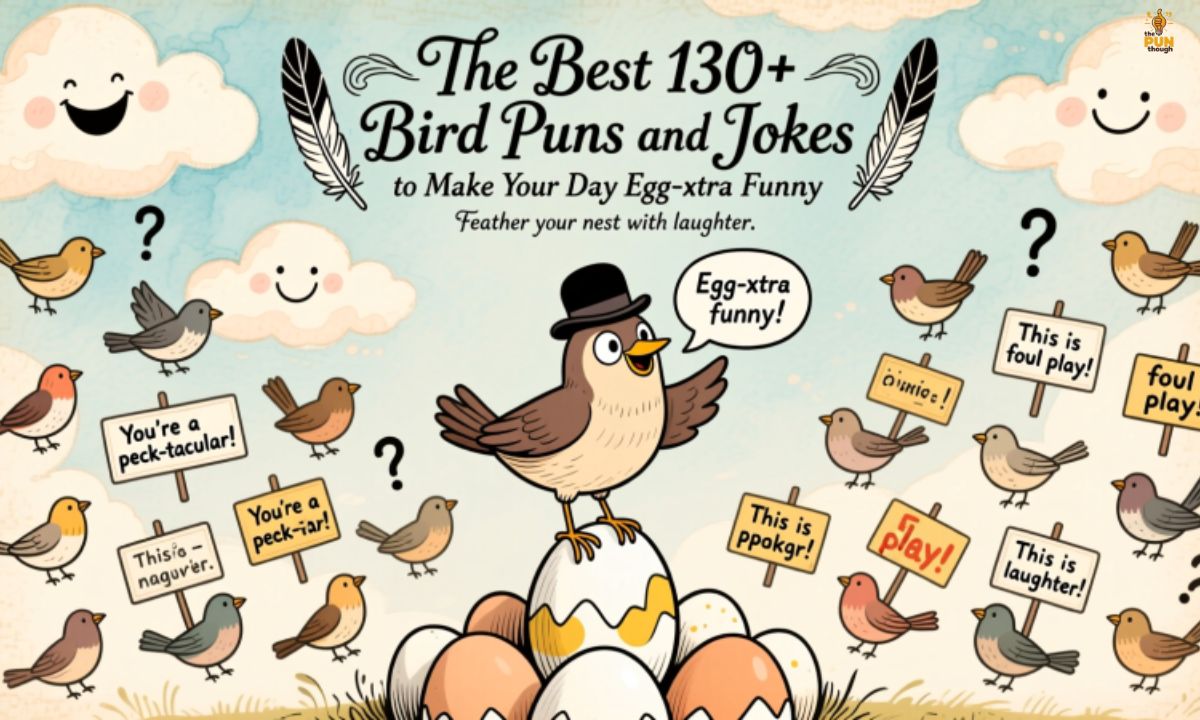 The Best 130+ Bird Puns and Jokes to Make Your Day Egg-stra Funny