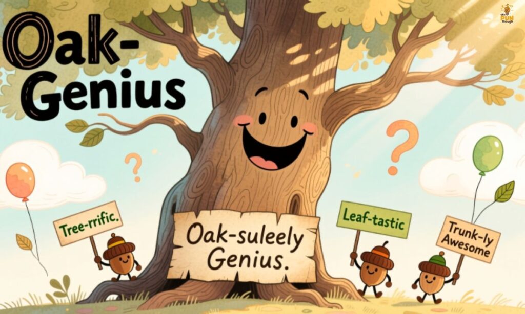 Tree Pun Names That Are Oak-solutely Genius