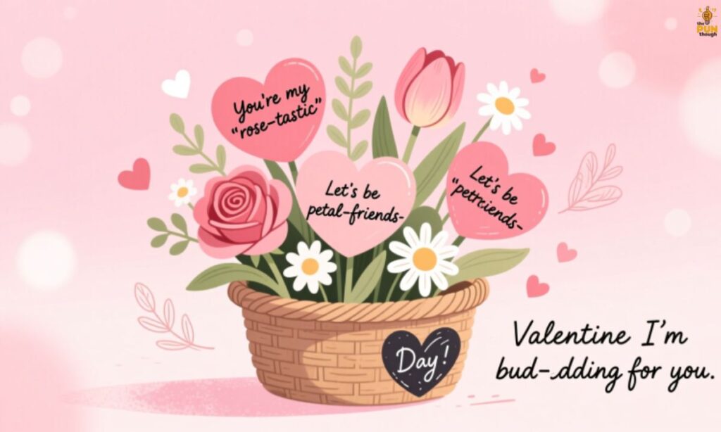 Valentine's Day Flower Puns That Feel Cute, Not Cringed