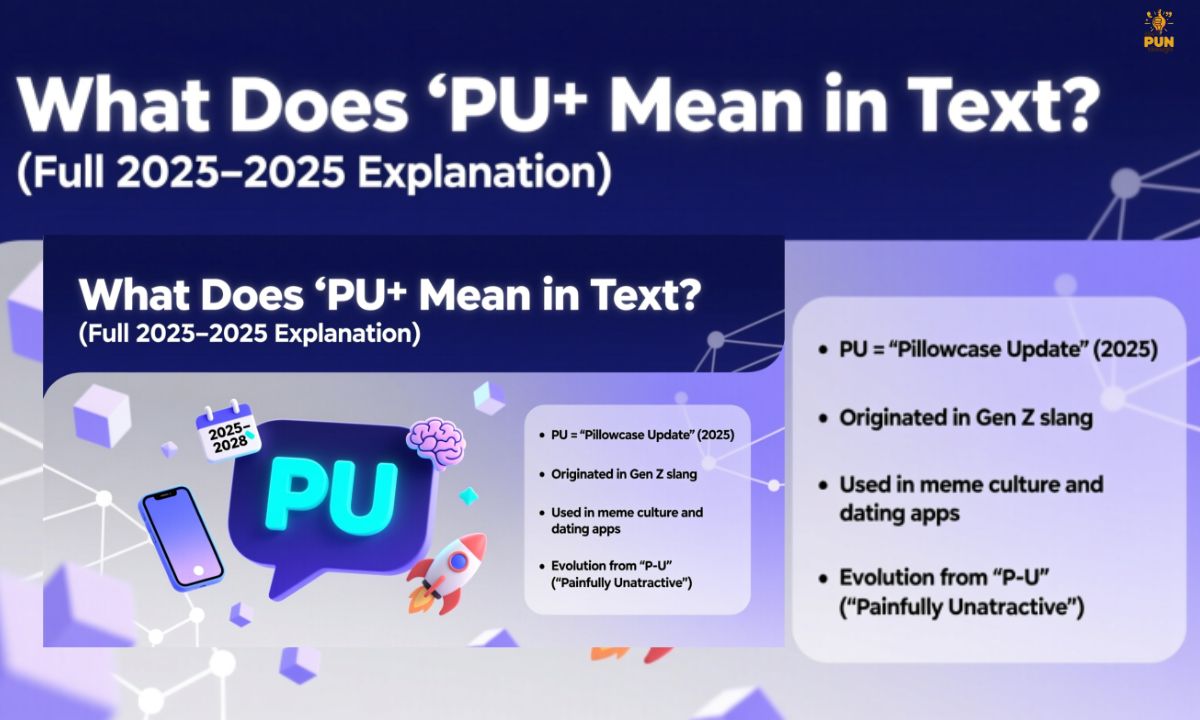 What Does ‘PU’ Mean in Text (Full 2025-2026 Explanation)