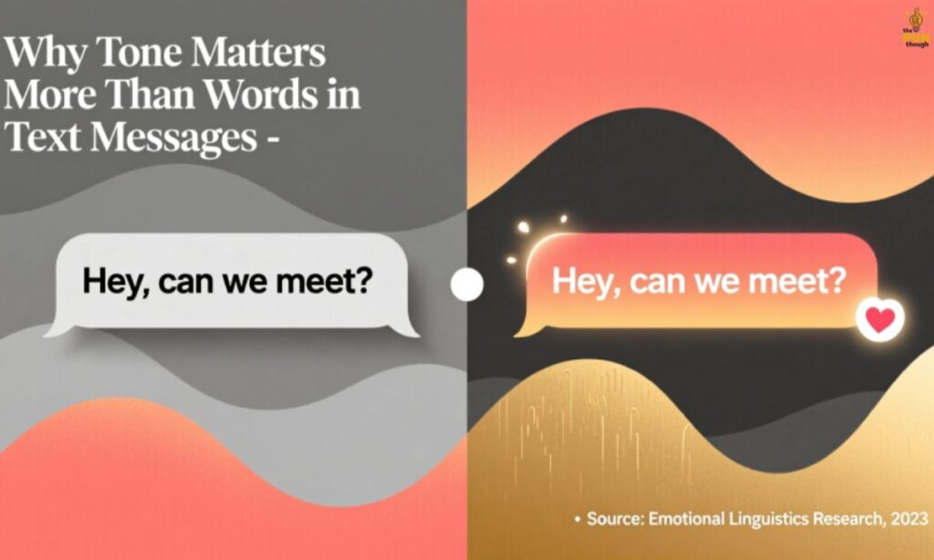 Why Tone Matters More Than Words in Text Messages